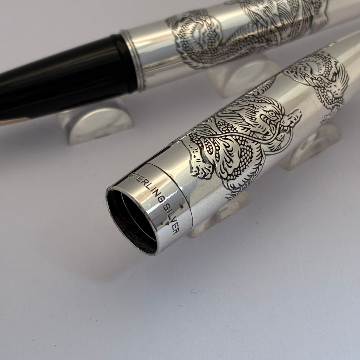 Pilot Namiki Sterling Collection Fountain Pen (1994) - Dragon Design