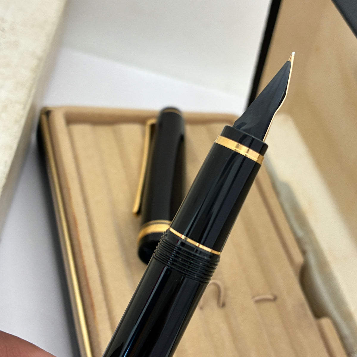 Falcon By Namiki Pilot Fountain Pen- Black
