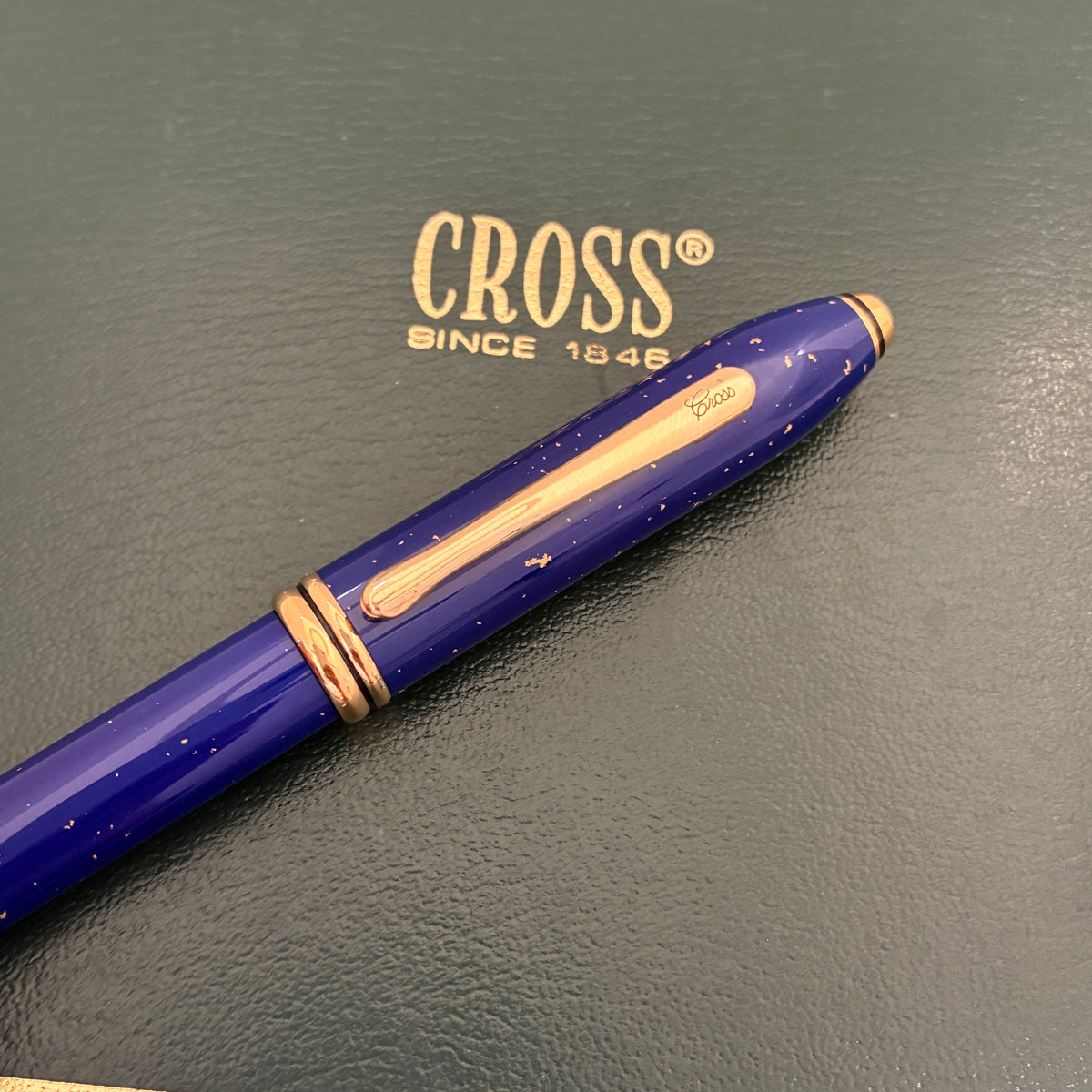 Cross Townsend Lapis Lazuli Lacquer Fountain Pen- GT