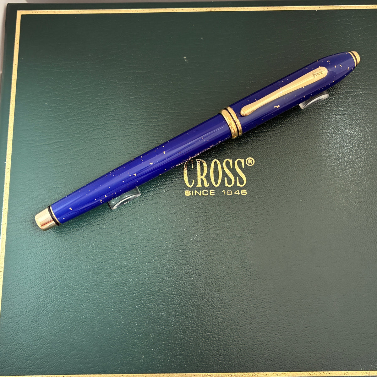 Cross Townsend Lapis Lazuli Lacquer Fountain Pen- GT