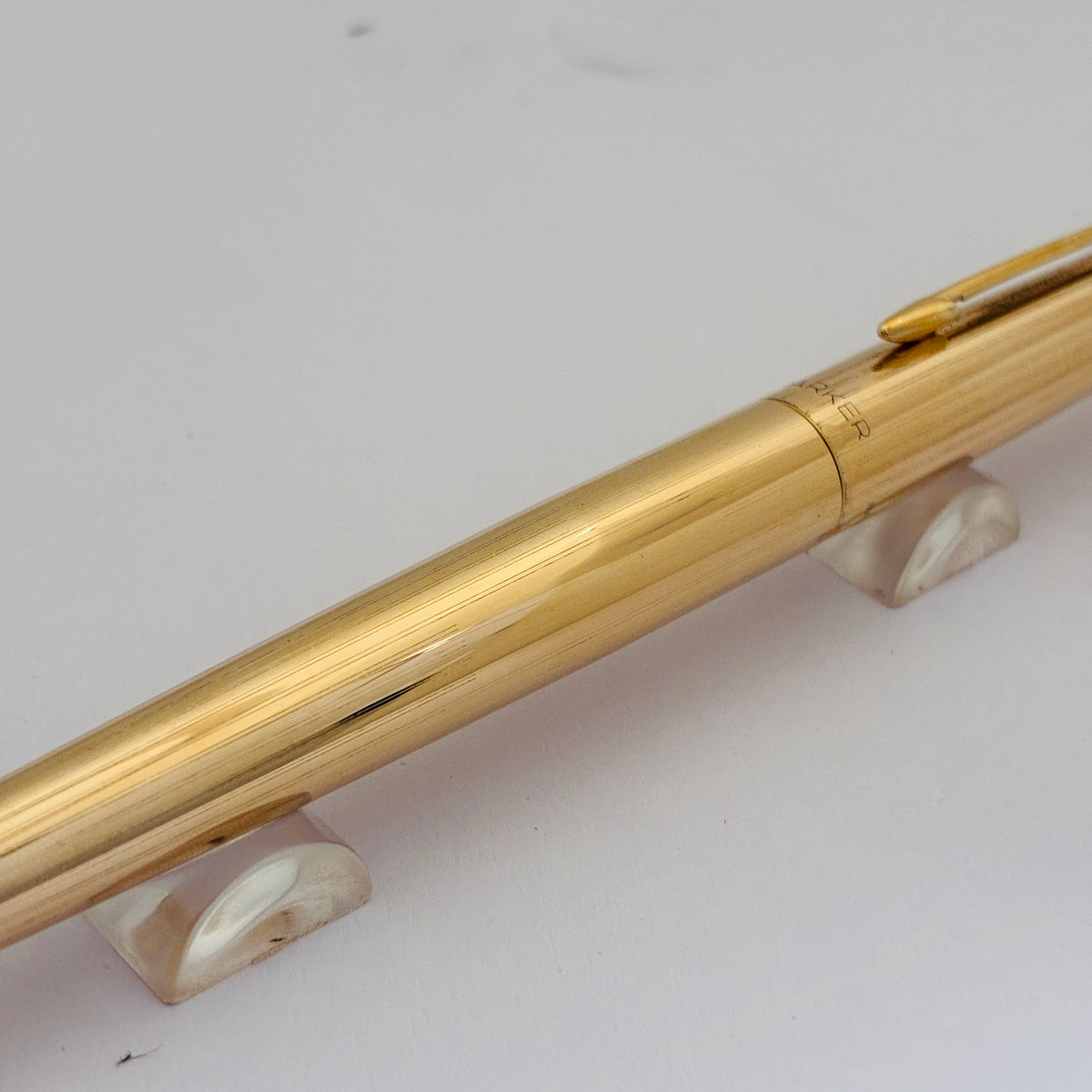 Parker 50 Falcon Gold Plated Fountain Pen Made in England