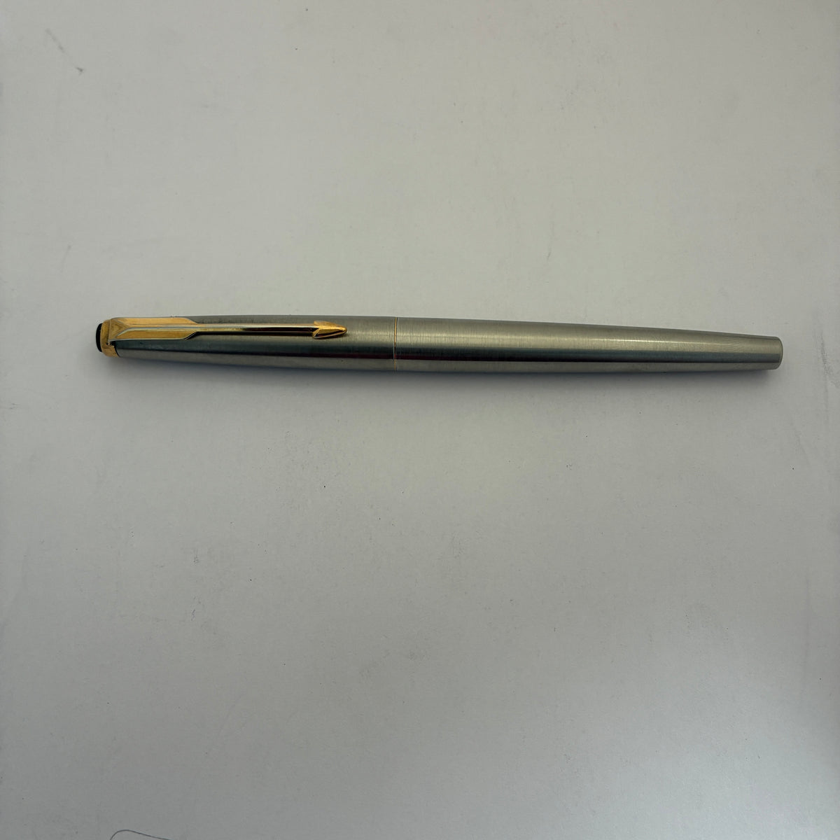 Vintage Parker 50 Falcon Metal Fountain Pen
