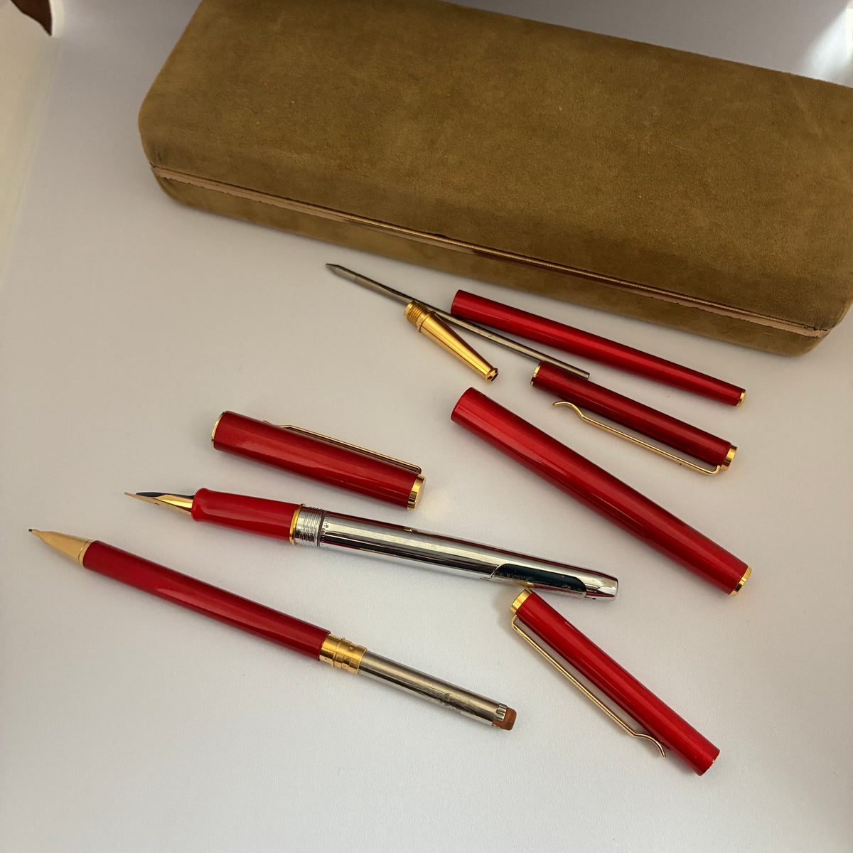 Vintage Pilot Miunet Miniature Size Pen Set - Japan