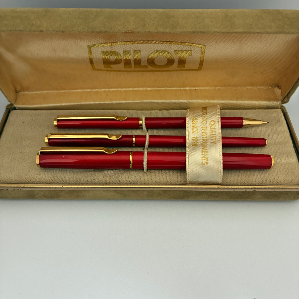 Vintage Pilot Miunet Miniature Size Pen Set - Japan