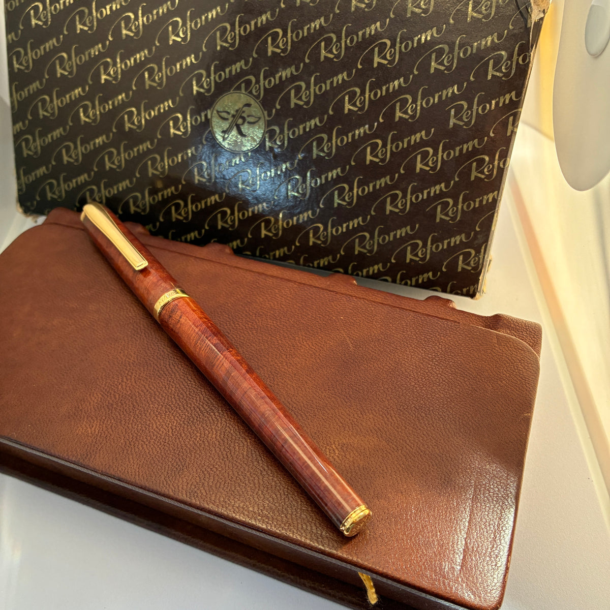 Vintage 1980s Reform Fountain pen-Two tone nib