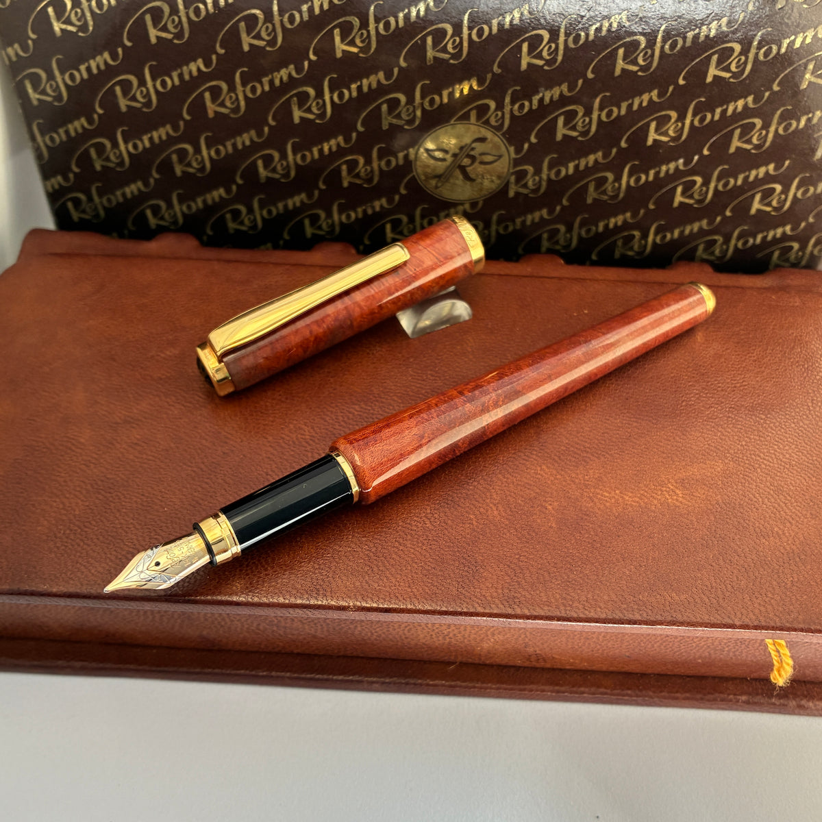 Vintage 1980s Reform Fountain pen-Two tone nib