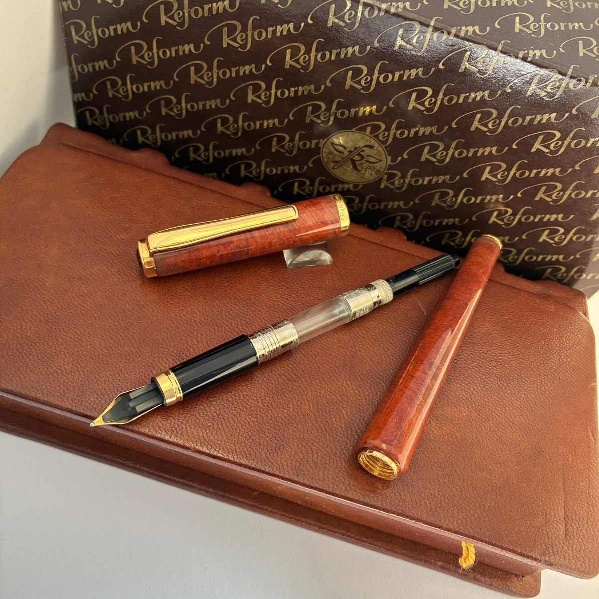 Vintage 1980s Reform Fountain pen-Two tone nib