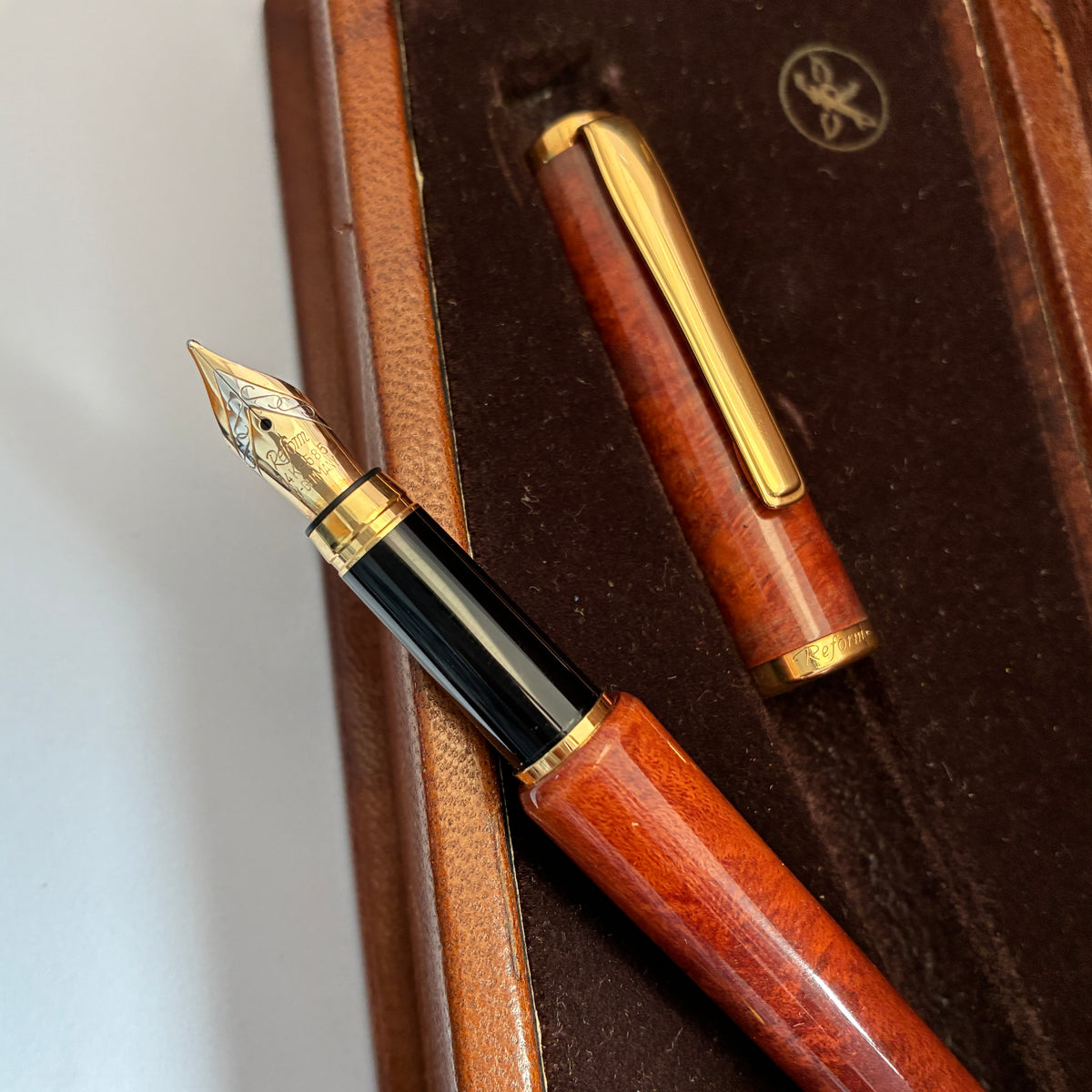 Vintage 1980s Reform Fountain pen-Two tone nib