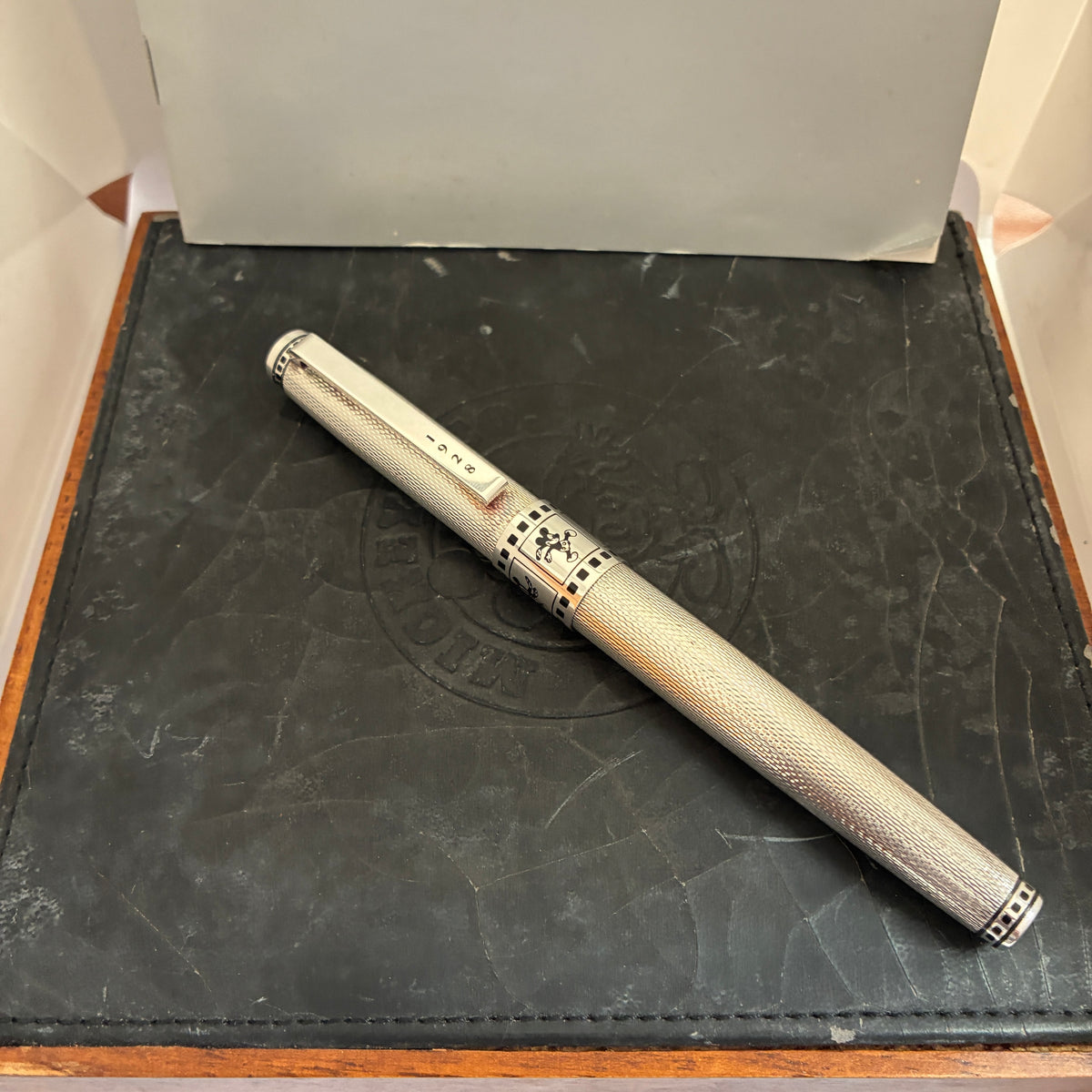 1996 Colibri Mickey Mouse Limited Edition Sterling Silver Fountain Pen