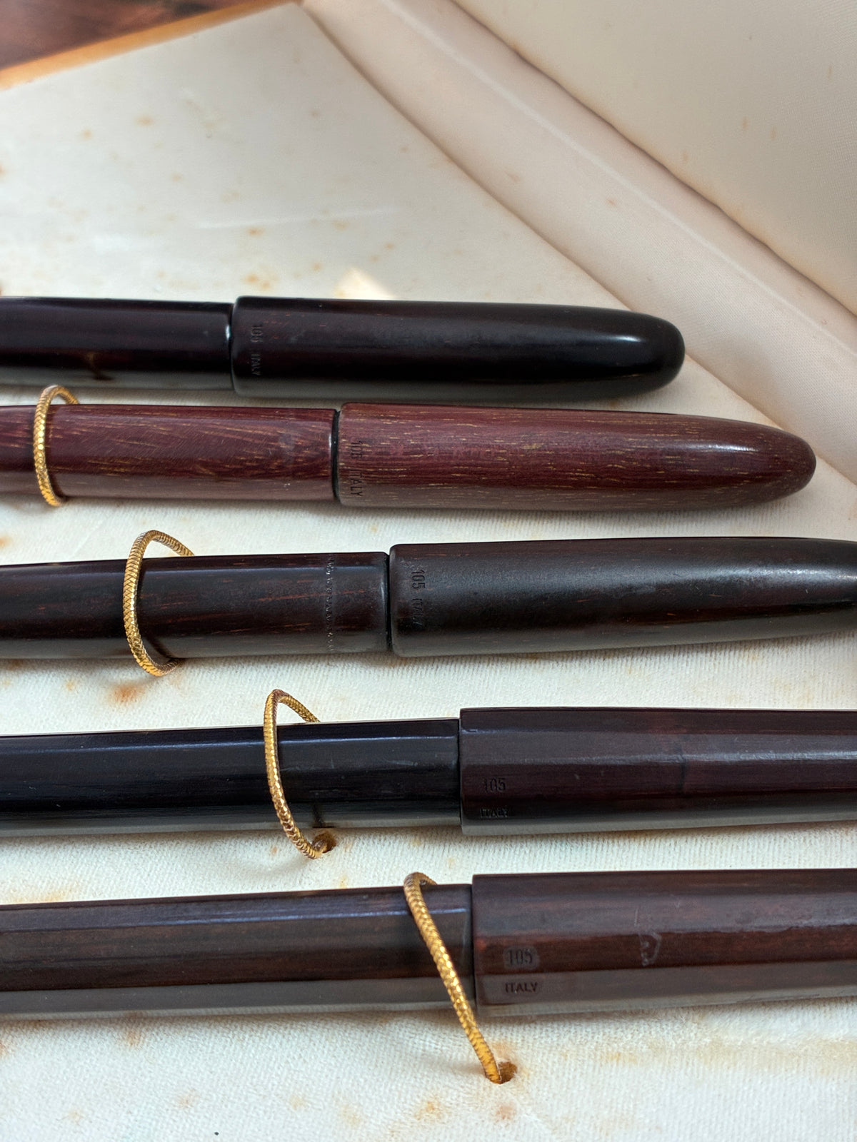 Omas 90s Legni Pregiati Limited Edition Fountain Pens SET