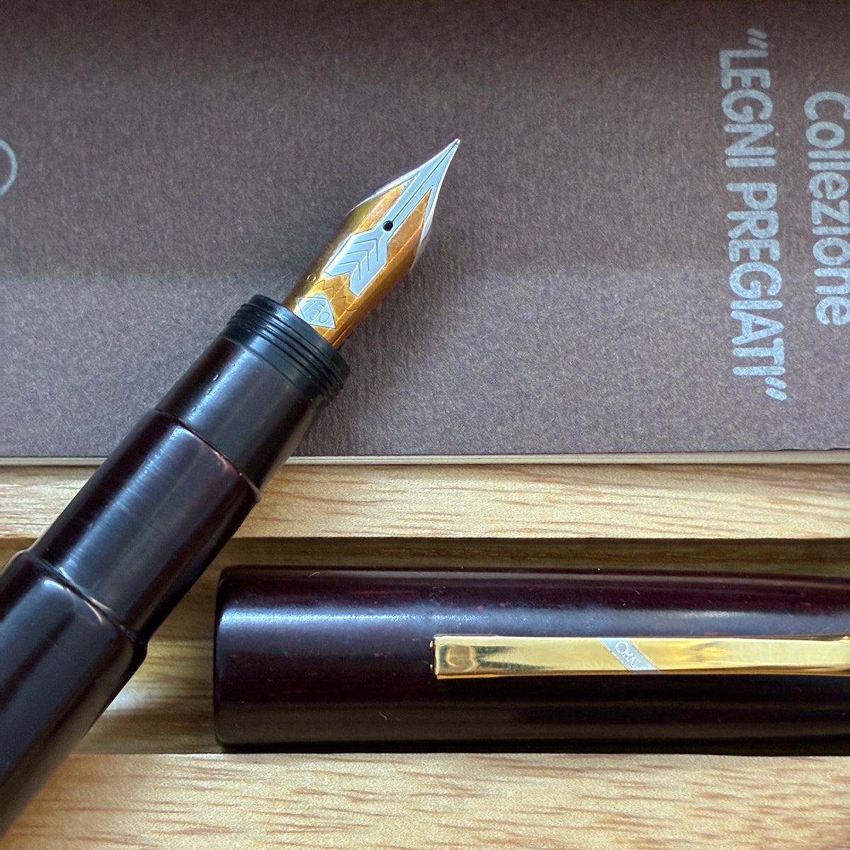 Omas 90s Legni Pregiati Limited Edition Fountain Pens SET