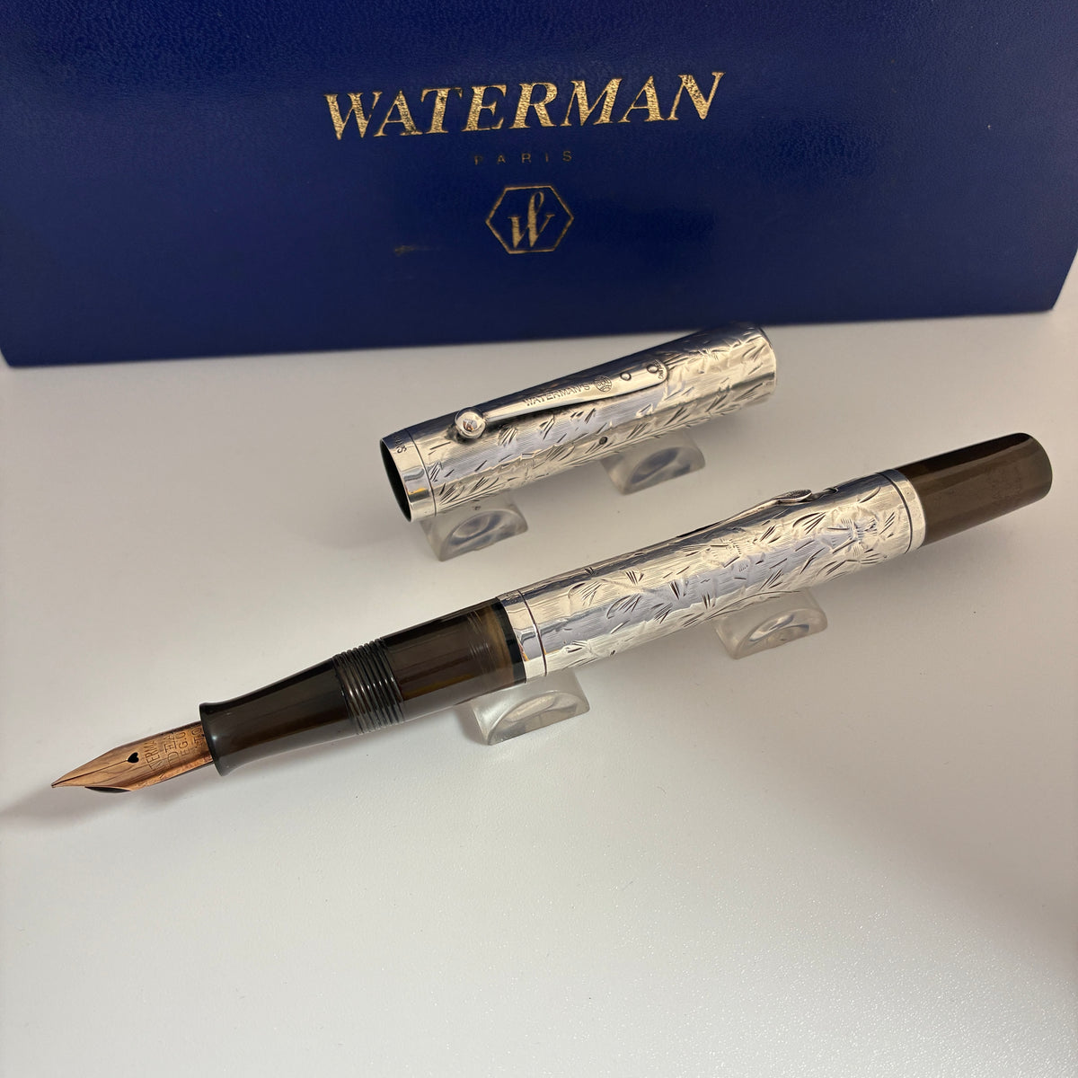 Vintage Waterman 452 Sterling Silver Fountain pen