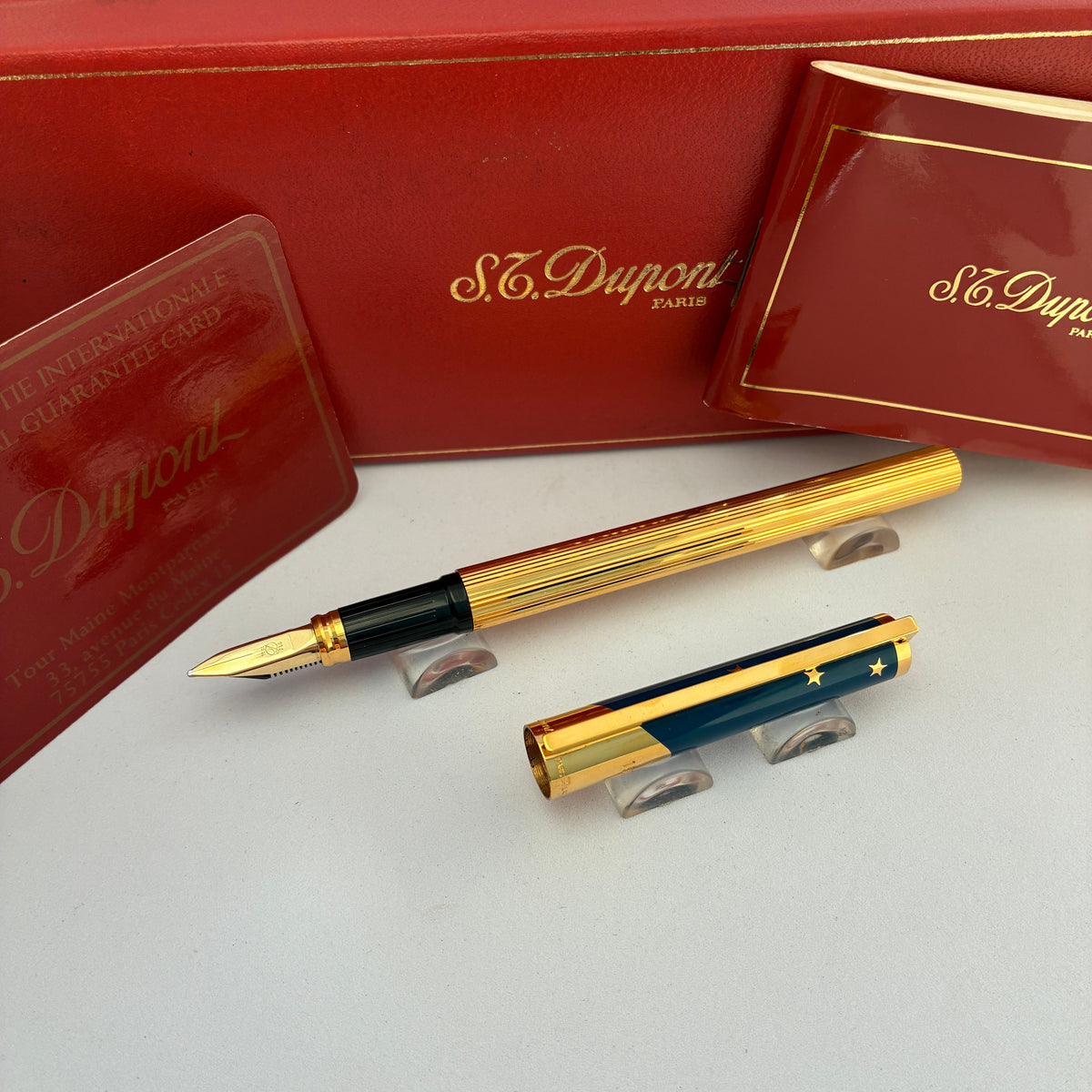 S.T. Dupont Europa Limited Edition Fountain Pen - C.1993