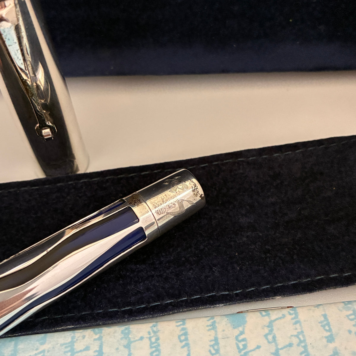 Omas Israel Jubilee 50 Sterling Silver Rollerball Pen