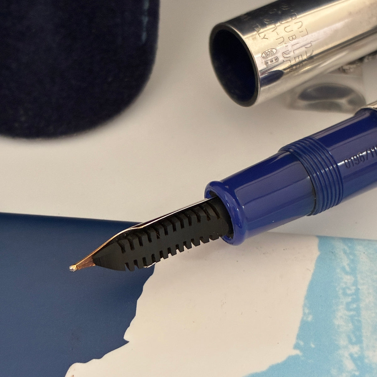 Omas Israel Jubilee 50 Sterling Silver Fountain Pen