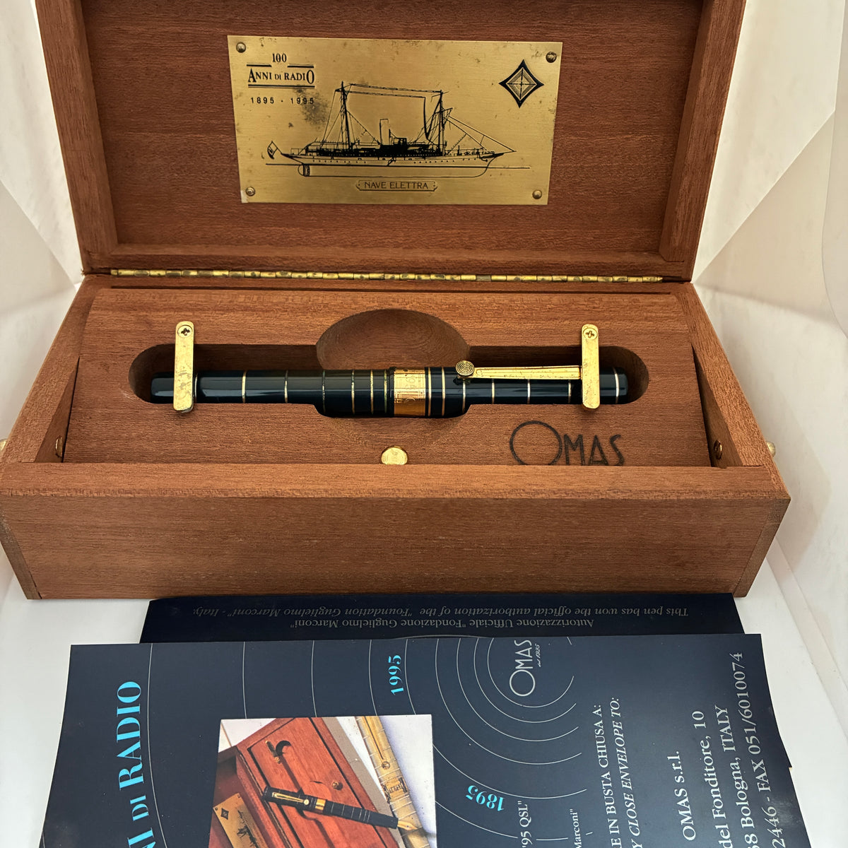 Omas Marconi 100 Anni di Radio Fountain Pen