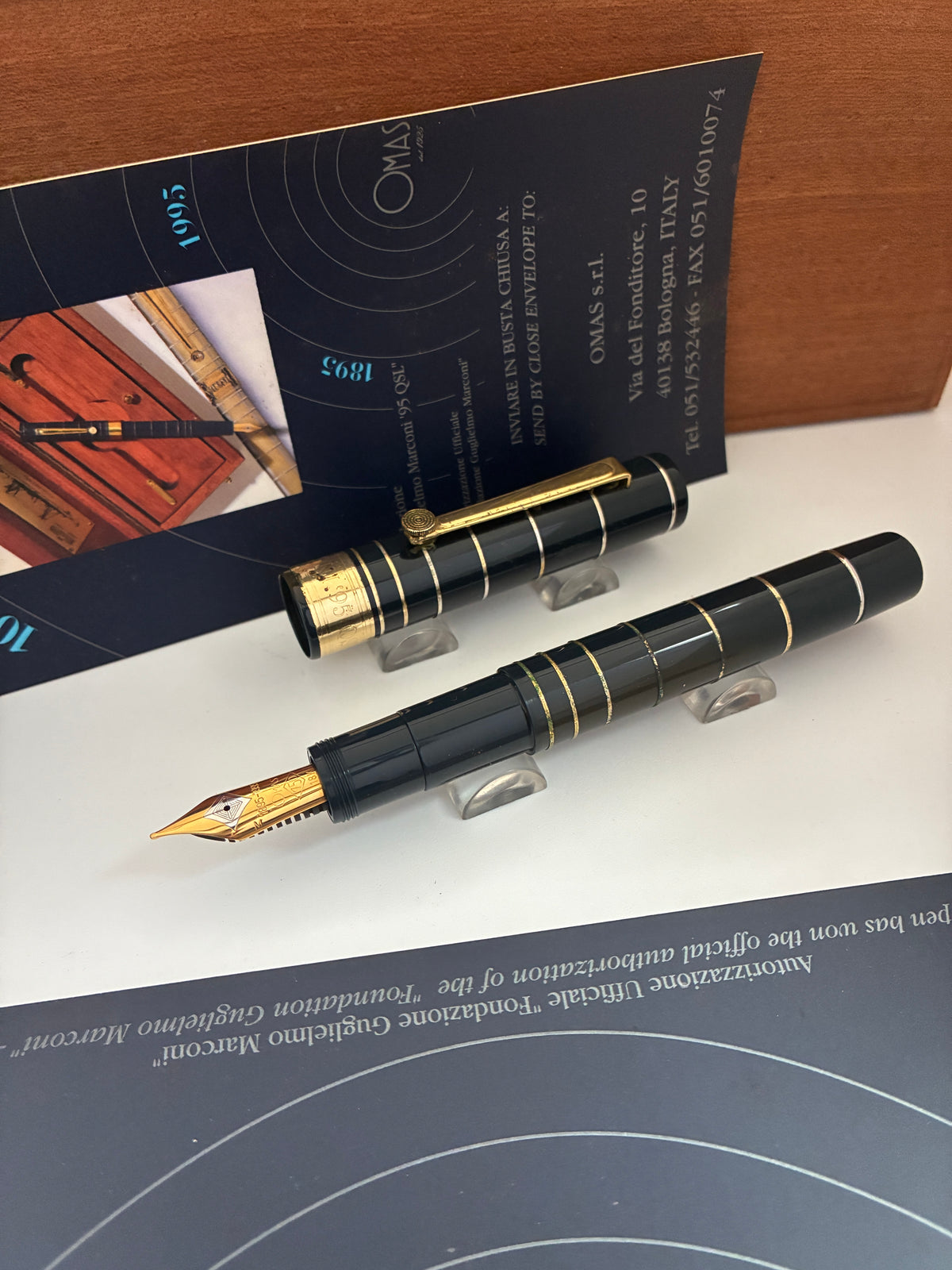 Omas Marconi 100 Anni di Radio Fountain Pen