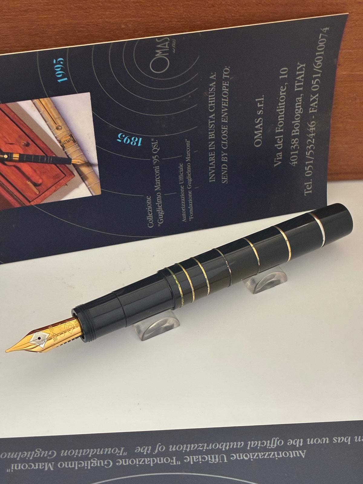 Omas Marconi 100 Anni di Radio Fountain Pen