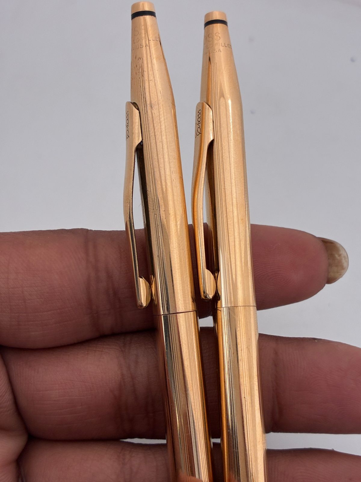 Cross Century 18kt Gold Filled Ballpen & Mechanical pencil Set - USA