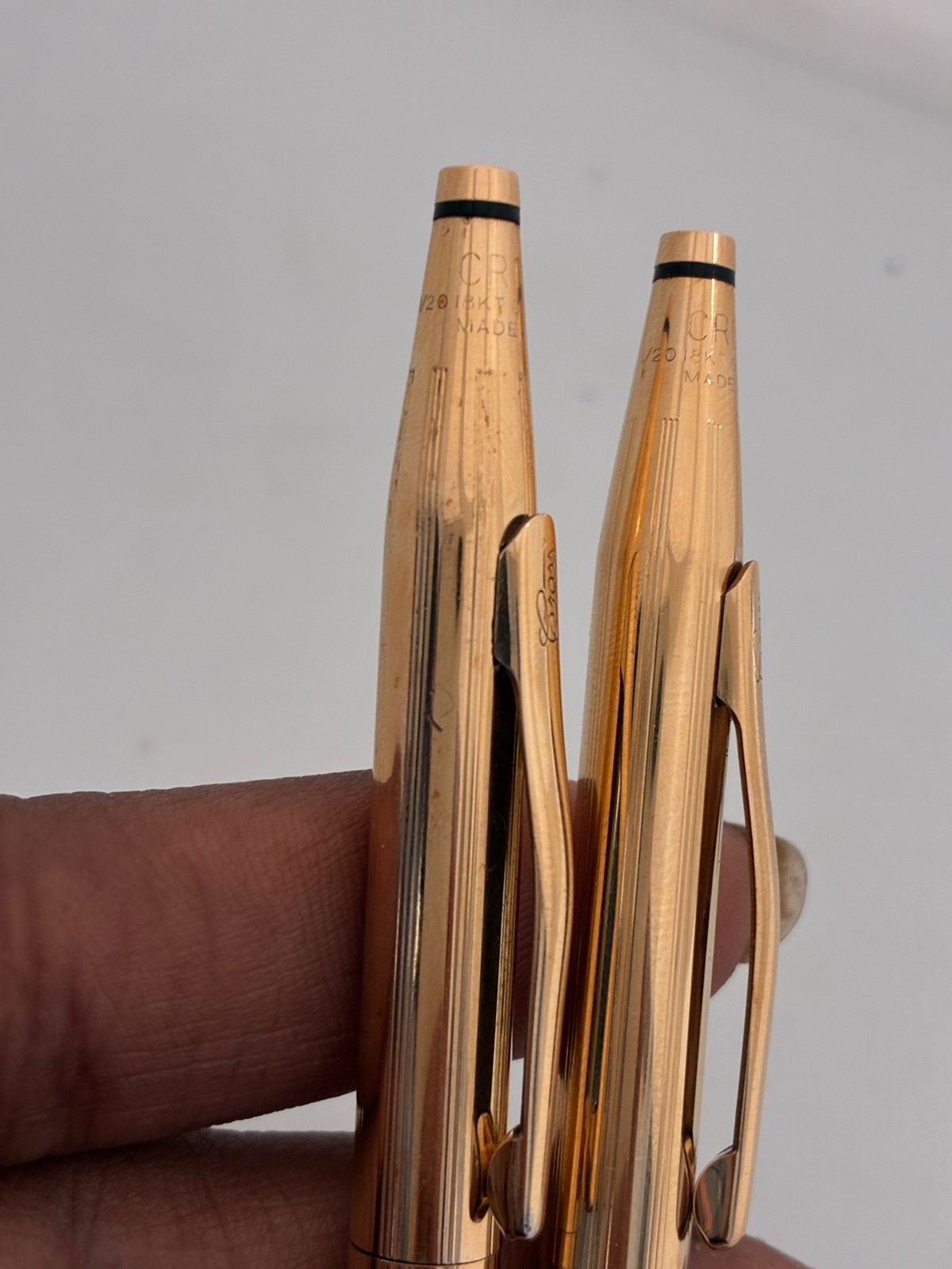 Cross Century 18kt Gold Filled Ballpen & Mechanical pencil Set - USA