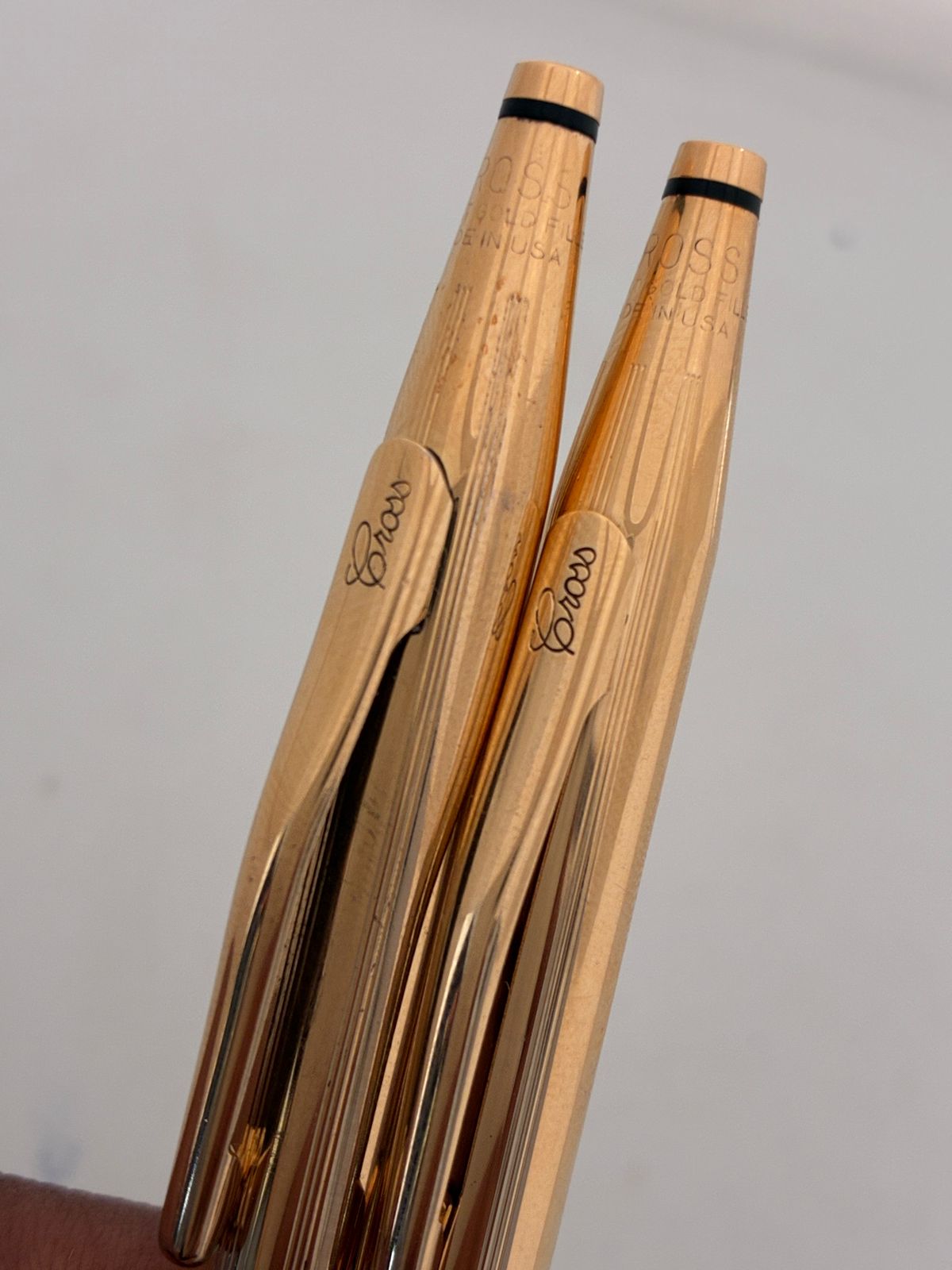 Cross Century 18kt Gold Filled Ballpen & Mechanical pencil Set - USA