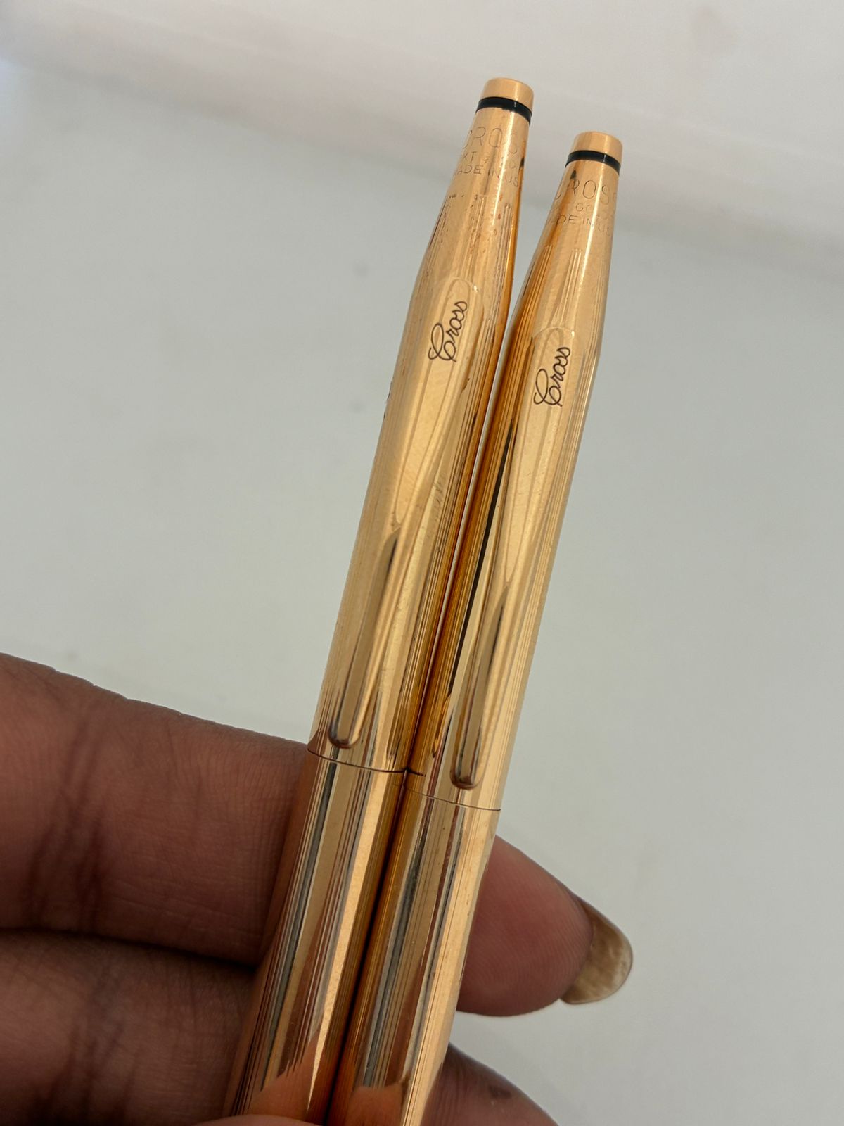 Cross Century 18kt Gold Filled Ballpen & Mechanical pencil Set - USA