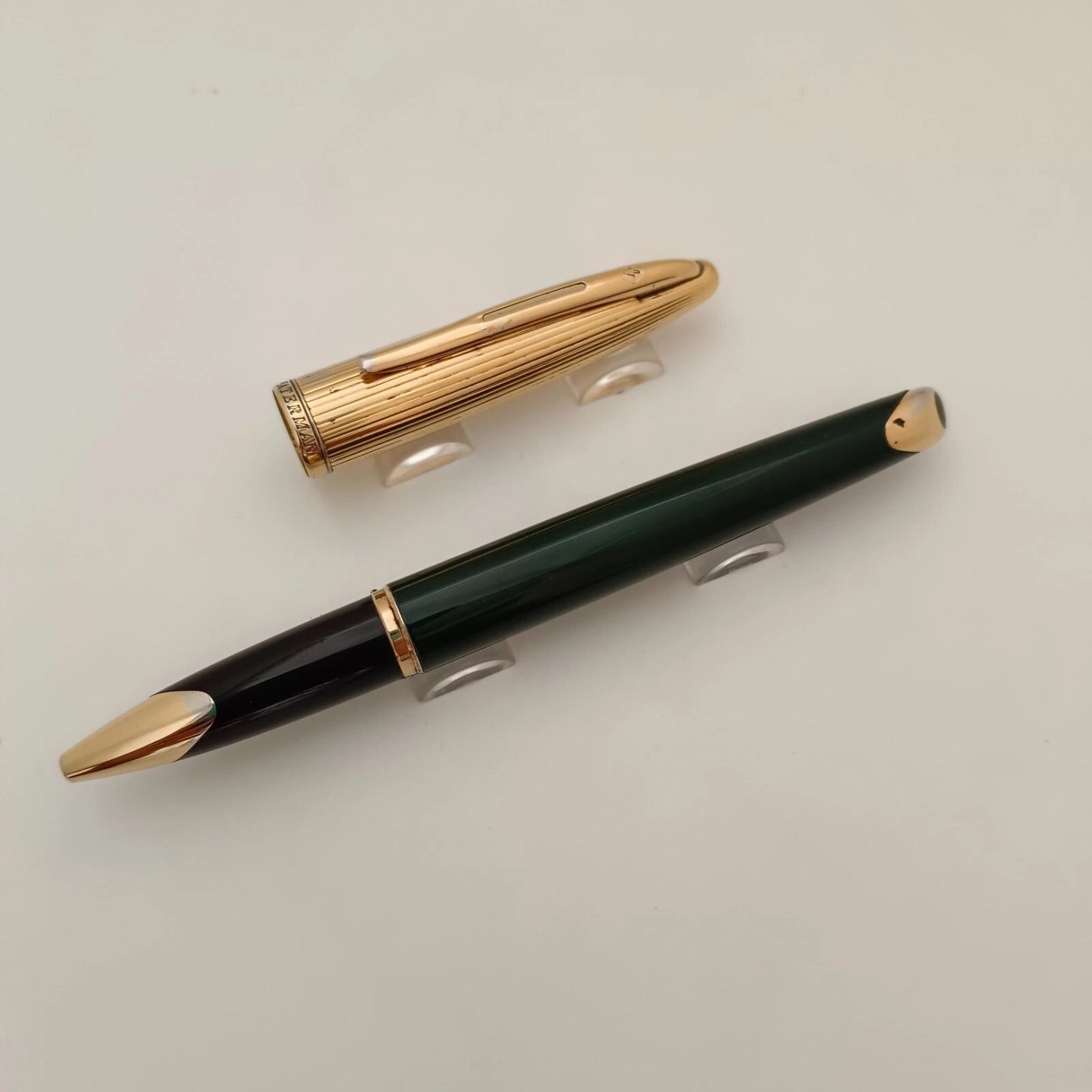 Waterman Carene Deluxe Green Rollerball Pen
