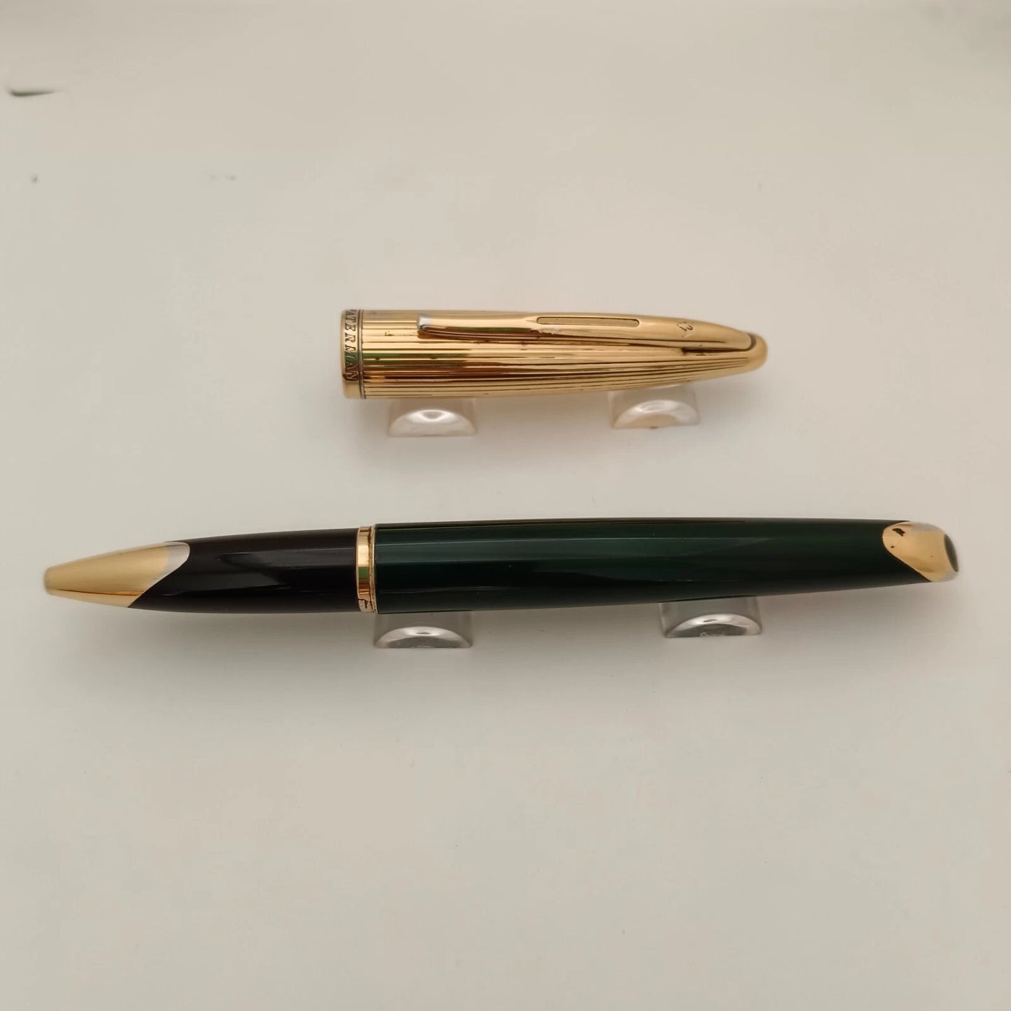 Waterman Carene Deluxe Green Rollerball Pen