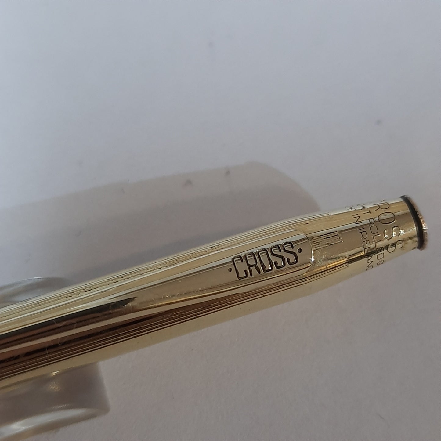 Cross 1/20 12kt Rolled Gold Mechanical Pencil Made In Ireland