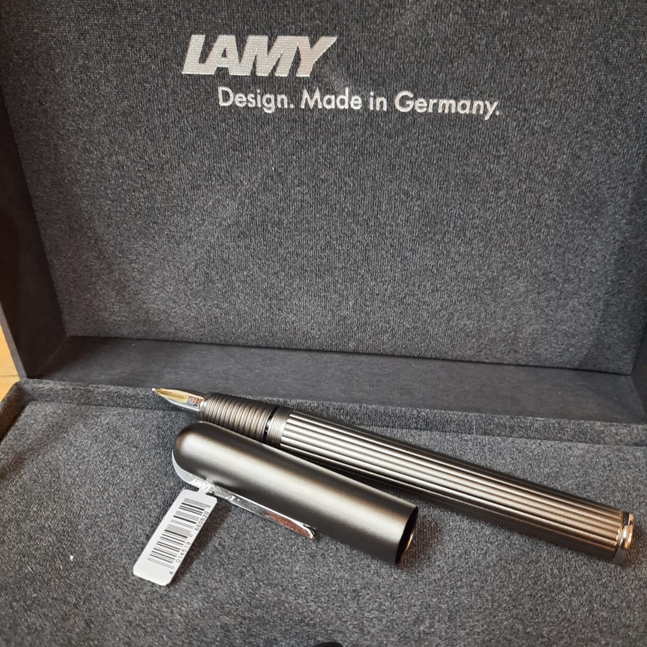 Lamy Imporium Titanium Fountain Pen 14Kt Medium